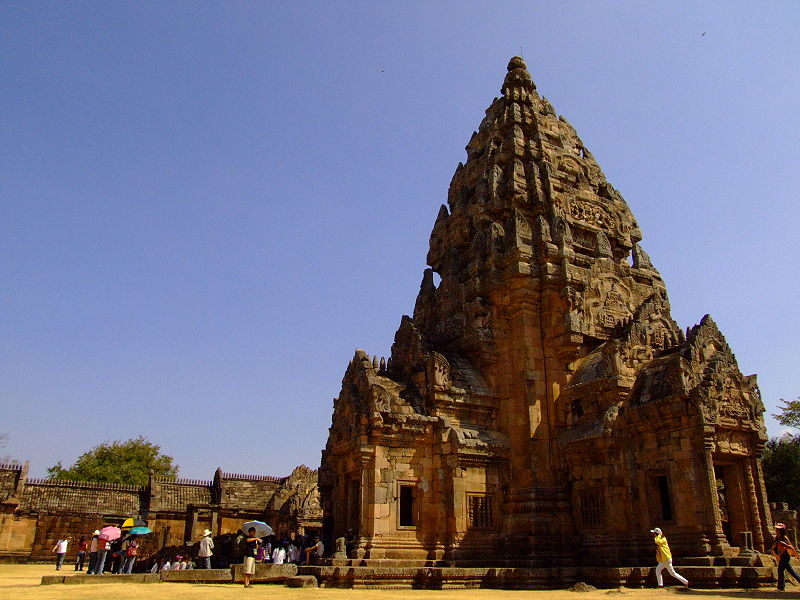 Phanumrung temple historical site in nakon ratchassima province