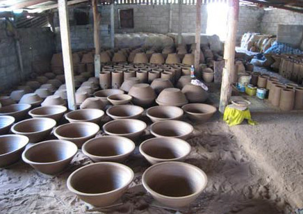 Dan_kwian_pottery_village Dan Kwian pottery village in korat province